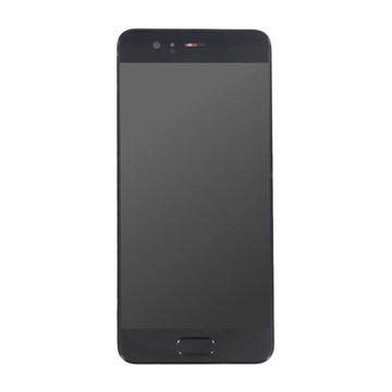 Huawei P10 Front Cover & LCD Display - Zwart