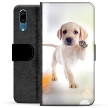 Huawei P20 Premium Portemonnee Hoesje - Hond