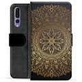 Huawei P20 Pro Premium Portemonnee Hoesje - Mandala