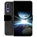 Huawei P20 Pro Premium Portemonnee Hoesje - Space