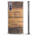 Huawei P20 Pro Hybrid Hoesje - Hout