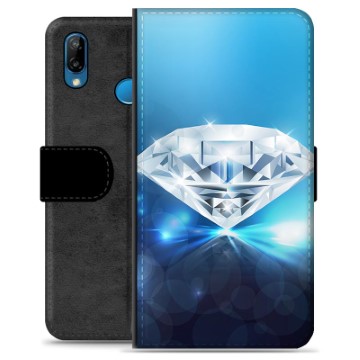 Huawei P20 Lite Premium Portemonnee Hoesje - Diamant