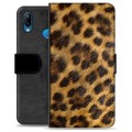 Huawei P20 Lite Premium Portemonnee Hoesje - Luipaard