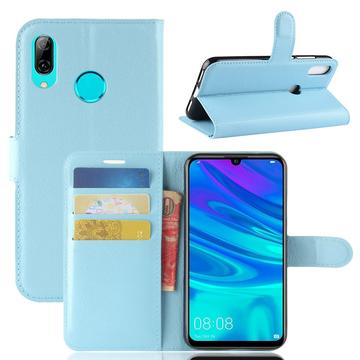 Huawei P30 Lite Portemonnee Hoesje met Magneetsluiting - Blauw