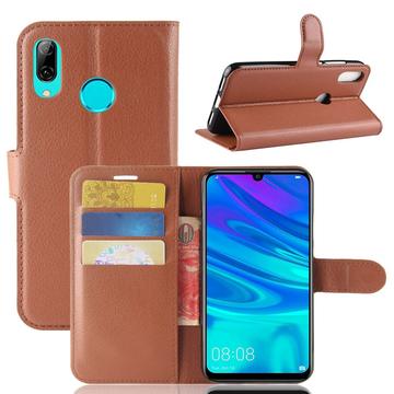 Huawei P30 Lite Portemonnee Hoesje met Magneetsluiting - Bruin