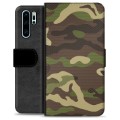 Huawei P30 Pro Premium Portemonnee Hoesje - Camo