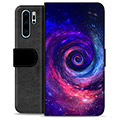 Huawei P30 Pro Premium Portemonnee Hoesje - Galaxy