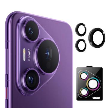 Huawei Pura 70 Pro/70 Pro+ Hat Prince Camera Lens Glazen Protector - Zwart