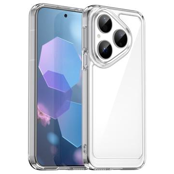 Huawei Pura 80 Anti-Shock Hybride Hoesje - Doorzichtig