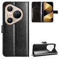 Huawei Pura 80 Pro/80 Pro+ Portemonnee Hoesje met Standaard - Zwart
