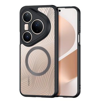 Huawei Pura 80 Pro/80 Pro+ Dux Ducis Aimo Hybride Hoesje - Compatibel met MagSafe - Zwart