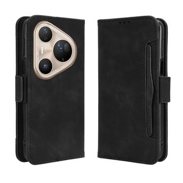 Huawei Pura 80 Ultra Kaarthouder Portemonnee Hoesje - Zwart