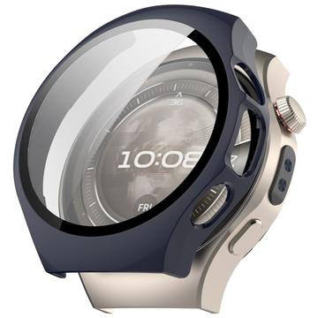 Huawei Watch 5 Plastic Hoesje met Glazen Screenprotector - 46mm