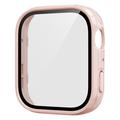 Huawei Watch Fit 5 Plastic Hoesje met Glazen Screenprotector - Roze
