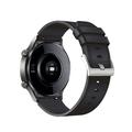 Huawei Watch GT 2/GT 2 Pro Echt Lederen Bandje - Zwart