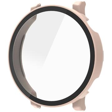 Huawei Watch GT 5 Plastic Hoesje met Glazen Screenprotector - 41mm - Rose Gold