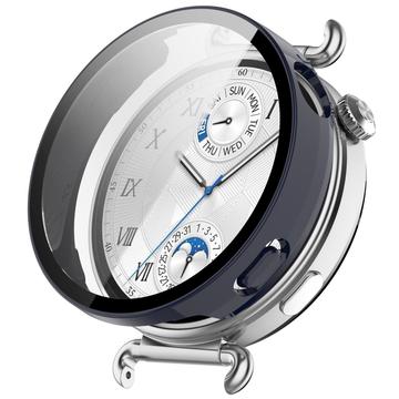 Huawei Watch GT 6 Plastic Hoesje met Glazen Screenprotector - 41mm - Blauw