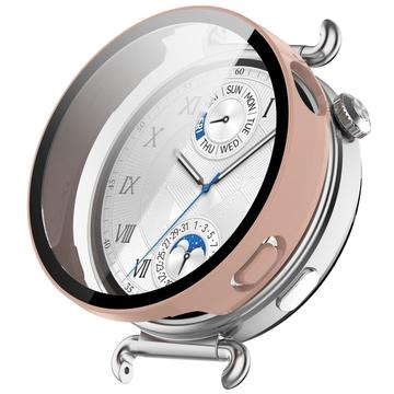 Huawei Watch GT 6 Plastic Hoesje met Glazen Screenprotector - 41mm - Roze