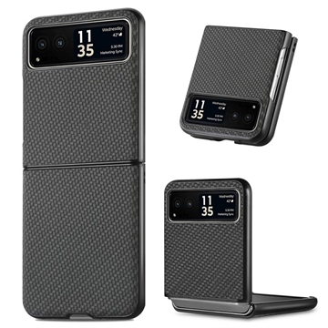 Motorola Razr 40 Hybrid Hoesje - Koolstofvezel