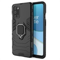 OnePlus 8T Hybrid Case met Ring Houder - Zwart