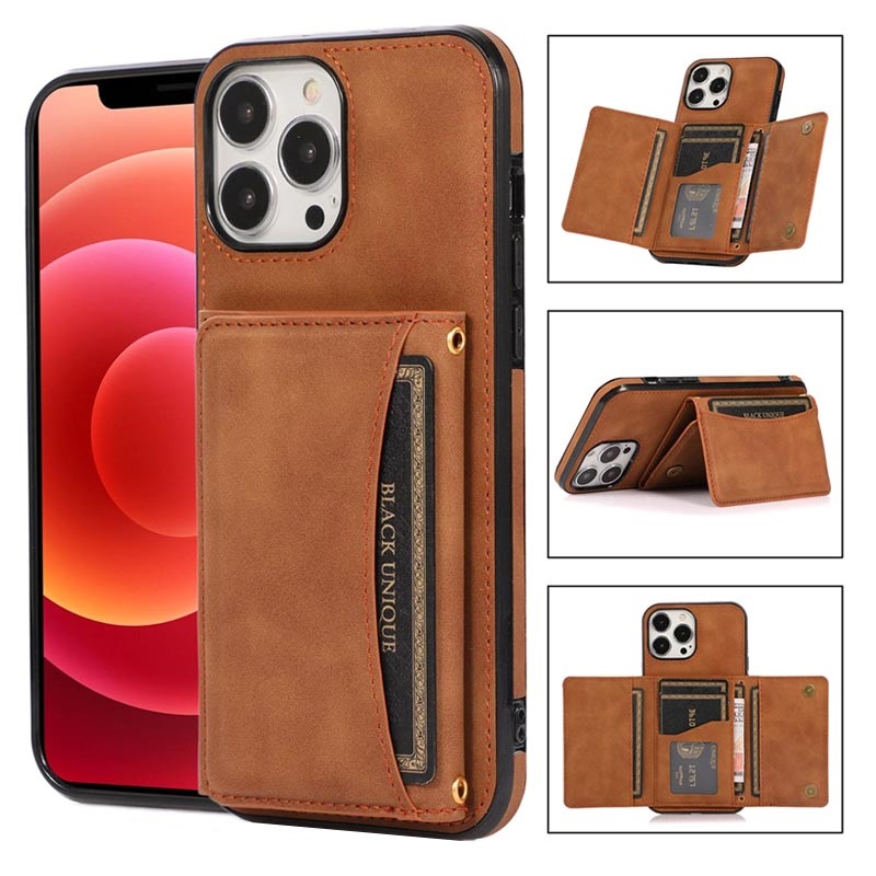 iPhone 14 Hybride Hoesje met Portemonnee