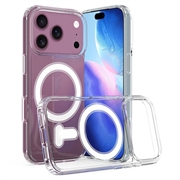 iPhone 18 Pro Hybride Hoesje - MagSafe Compatibel - Doorzichtig