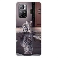 IMD Xiaomi Redmi Note 11 Pro/Note 11 Pro+ TPU Case - Kat en Tijger