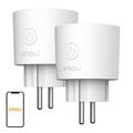 IMOU CE2P wifi-smartplug met energiemeting, tijdplanning en spraakbediening - 2 stuks