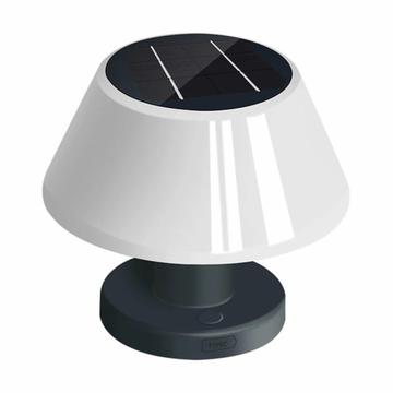 IP54 Waterdichte Solar Bureaulamp met 4 Helderheidsniveaus - Warm Wit