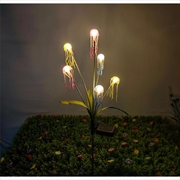IP65 waterdichte tuinverlichting met 6 zonne-energie-kwalverlichting - warm licht