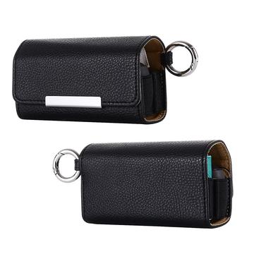 IQOS 3/3 DUO E-sigaret Leren Etui - Zwart