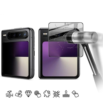 Huawei Pura X Imak Privacy Full Cover Glazen Screenprotector