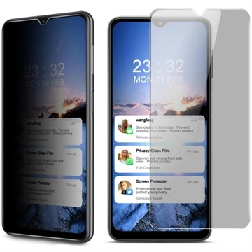 Samsung Galaxy A12/A32 5G/M32 5G Imak Privacy Full Cover Glazen Screenprotector