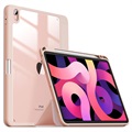 Infiland Crystal iPad Air 2020/2022 Folio Case (Geopende verpakking - Uitstekend) - Roze