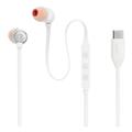 JBL Tune 310C Pure Bass USB-C in-ear hoofdtelefoon - Wit
