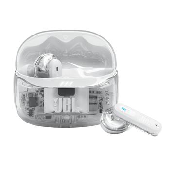 JBL Tune Beam 2 Ghost Edition True Wireless Oordopjes - Wit