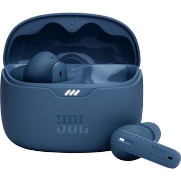 JBL Tune Beam True Wireless Noise Cancelling Oordopjes - Blauw