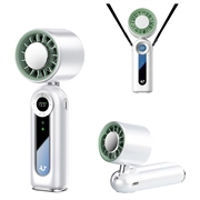 JF163 3-in-1 draagbare nekventilator - 4000mAh - Wit
