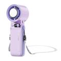 JF168 Draagbare handventilator met luchtkoeler 6000mAh - Paars