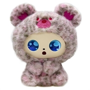JOPARK AI-narratieve partner - knuffel / robotpop voor kinderen - Roze luipaard
