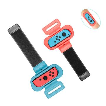 JYS 2PCS verstelbare polsband riem voor Nintendo Switch Just Dance 2020/2019 Joy-Con Controller