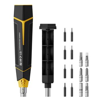 Jakemy JM-8197 16-in-1 precisie handschroevendraaierset - Zwart