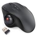 Jomaa JOM255 Ergonomische draadloze trackballmuis - Zwart