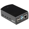 Joy-IT Raspberry Pi 4 Model B VESA75 Aluminum Case - Black