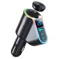 Joyroom JR-CL21 4-in-1 snelle autolader - USB-A QC3.0 & 2x USB-C PD - 150W - Zwart