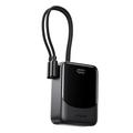 Joyroom JR-PC1 powerbank 10000mAh met ingebouwde USB-C- en Lightning-kabels - Zwart