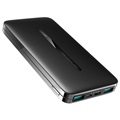 Joyroom JR-T012 Dubbele USB Powerbank - 10000mAh - Zwart