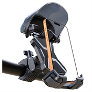 Joyroom JR-ZS528 Fietshouder met zonnescherm - 4.7-7" - Zwart