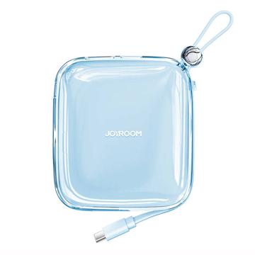 Joyroom Jelly JR-L004 USB-C Power Bank 10000mAh - USB-C, USB-A poorten - Blauw