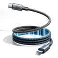 Joyroom S-A65 magnetische USB-C-kabel - 100W/1.2m - zwart